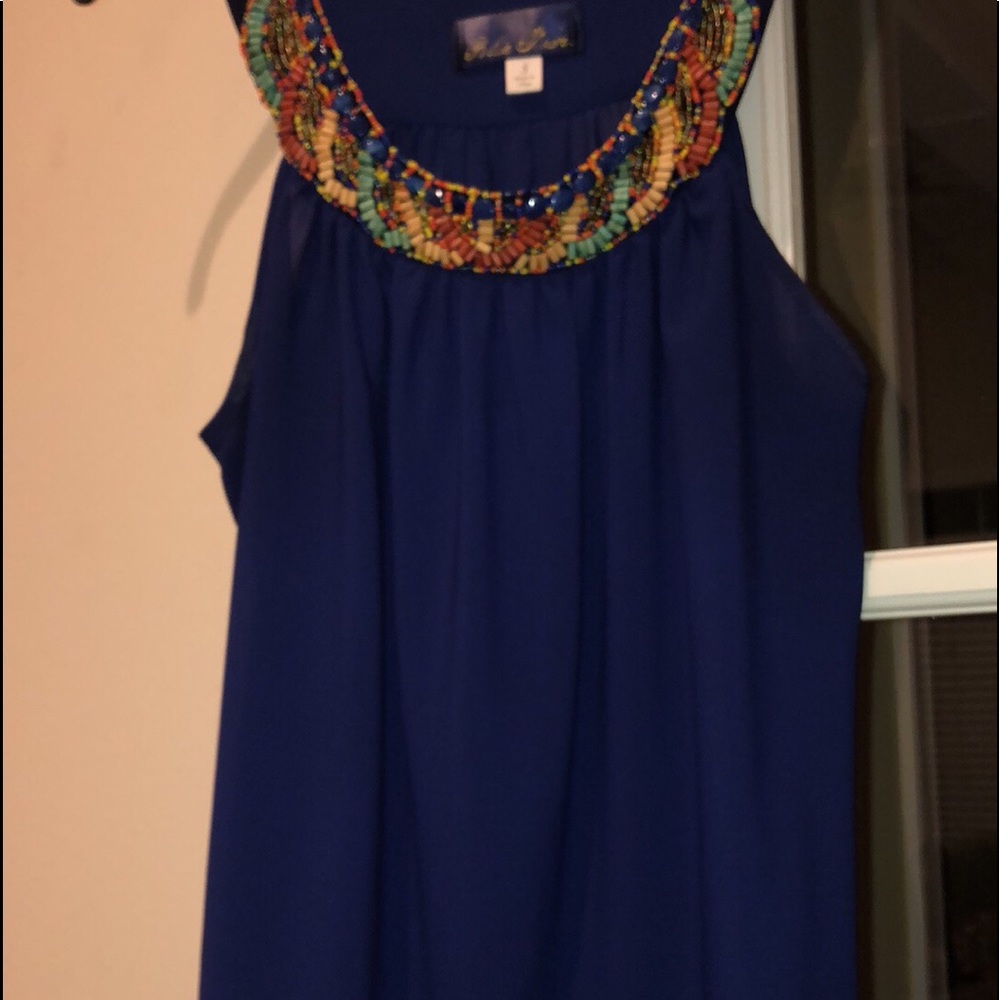 Blue Tank Top